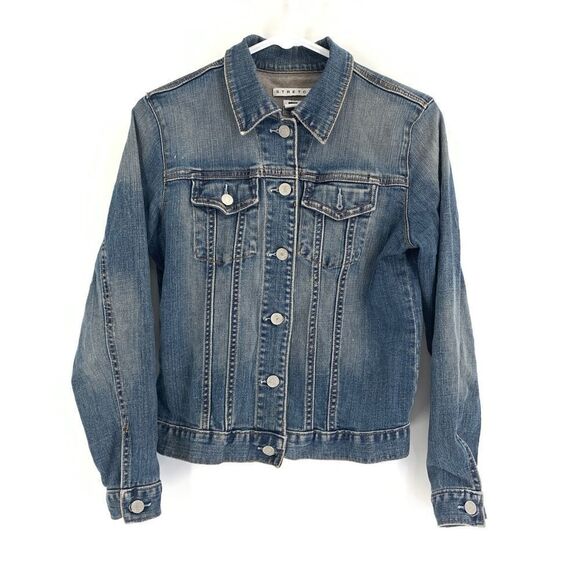 GAP Stretch Women's Size Medium Trucker Jacket - Picture 1 of 10